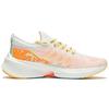 Кроссовки для бега Li Ning Feidian Discovery One-Piece Woven High Rebound для женщин, кроссовки для бега, оранжевые, белые, синие, ARMS008-5