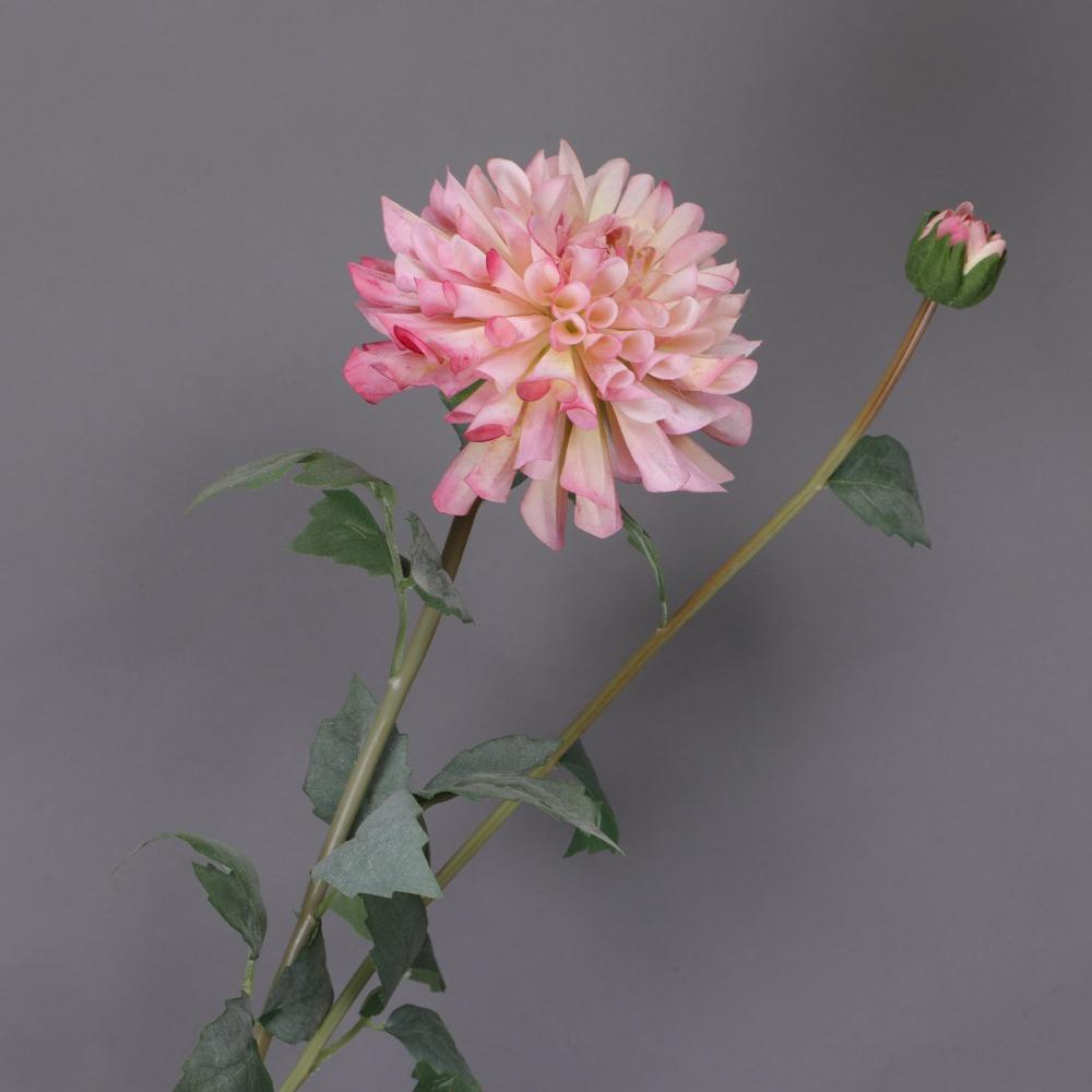2 Heads Artificial Chrysanthemums Branch Real Touch Silk Fake Flowers Dining Table