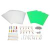 Heat Shrink Film Sheets Kit Handcrafted Shrink Dink Plastic Sheets Keychain Earring Accessories