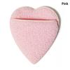 Heart Shape Sponge Facial Deep Cleaning Puff Dust Remove Soft Sponge Exfoliating Face Skin Cleansing Massage Puff Skin Care Tool