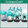 Hatsune Miku Chibi Pvc Figures Pack With Assembly For Collectors And Gift