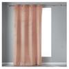 Rideau - Velvetina - Rose Dragée - 140 X 240 Cm - 100% Polyester - Œillets