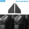 For Land Rover Discovery Sport L550 2015-2019 Carbon Fiber Dashboard Side Front Slot Triangle Trim Cover Car Accessories Sticker
