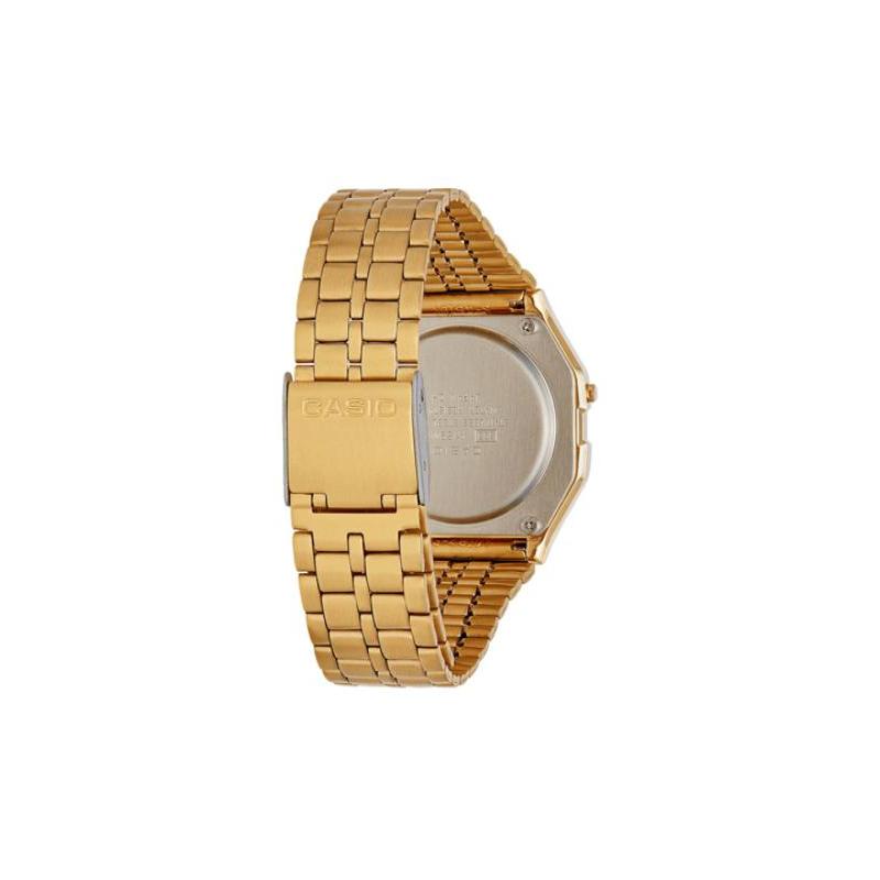 Casio Серия YOUTH - маленькие металлические квадраты, модные, ретро, трендовые, business casual, универсальные маленькие квадраты, квадратный ЖК-дисплей, A159WGEA-1DF