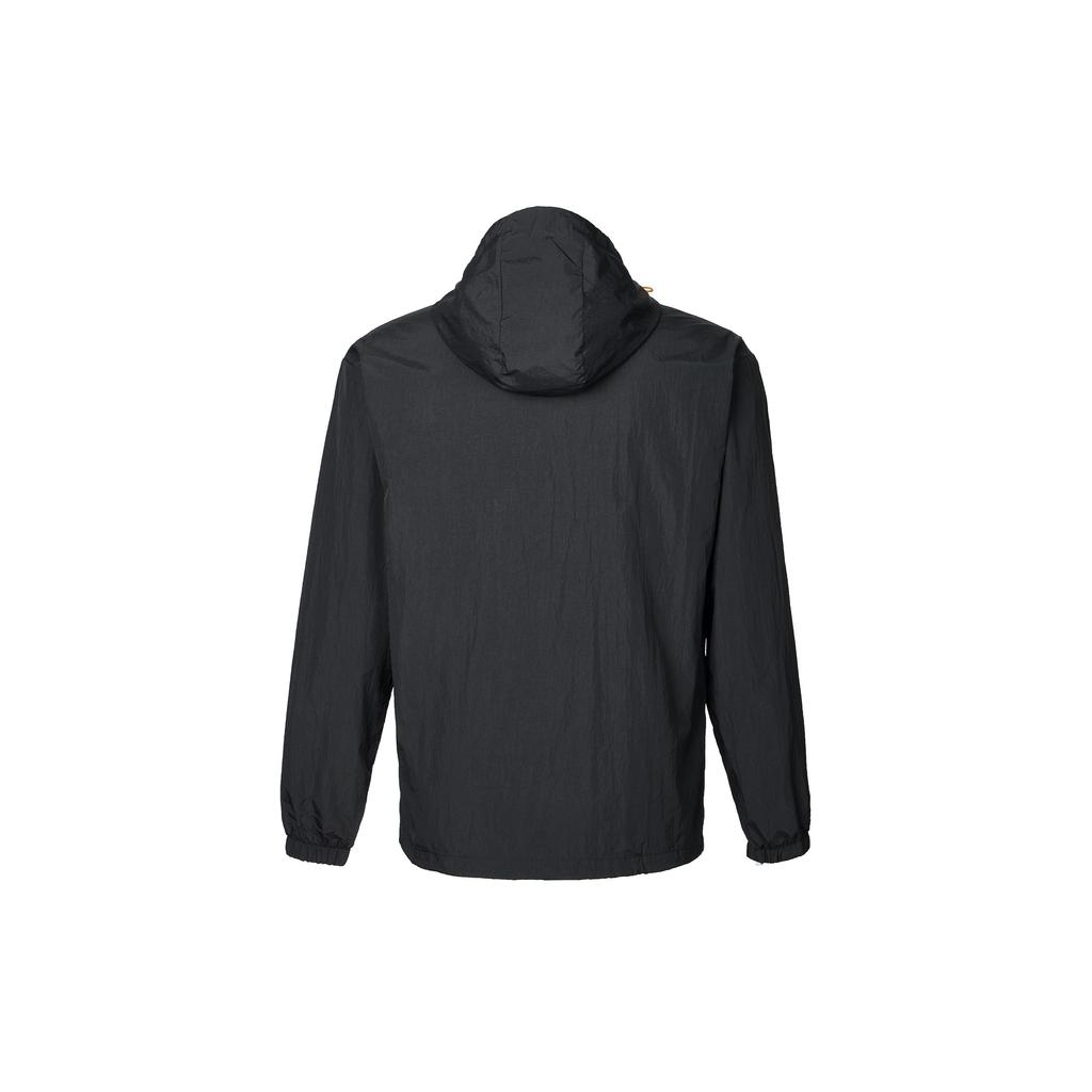 adidas Neo Sport Тканая куртка с капюшоном с алфавитом Мужская верхняя одежда Черный HS8850