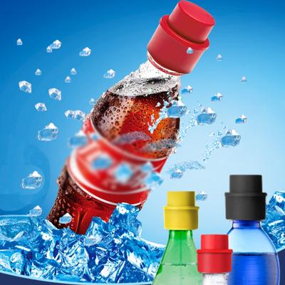 Вакуумные крышки для хранения газированных напитков, крышка для бутылки, надувной мягкий уплотнитель, пробка для бутылок с газированными напитками, безопасная заставка