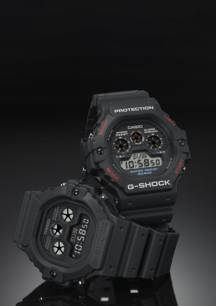 Мужские часы Casio G-Shock DW-5900-1JF, Черные (Официальный японский продукт)