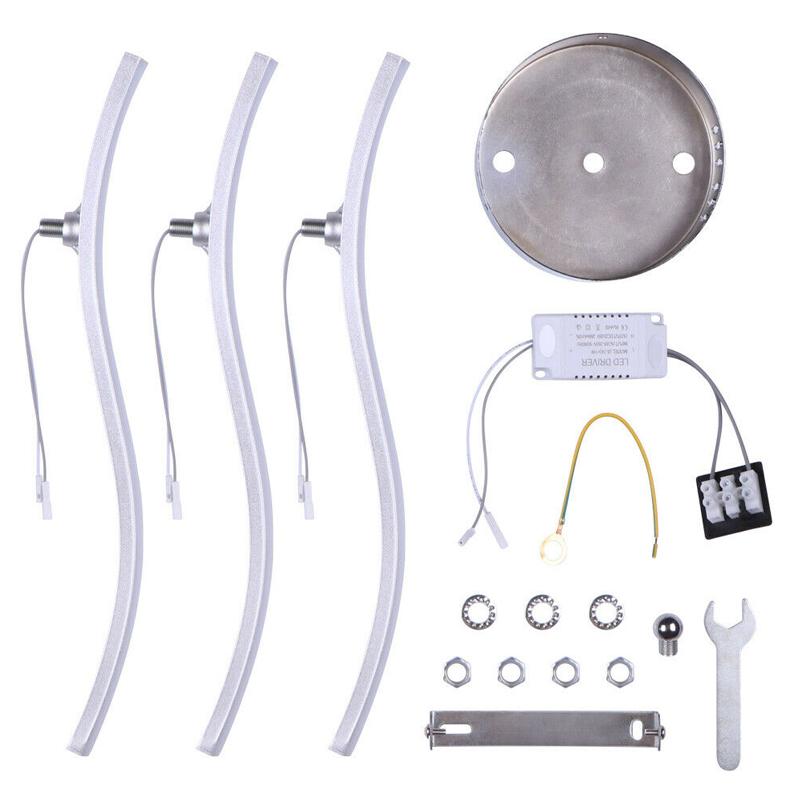 Современный акриловый светодиодный потолочный светильник заподлицо люстра в гостиную или спальню 24W 85-265V