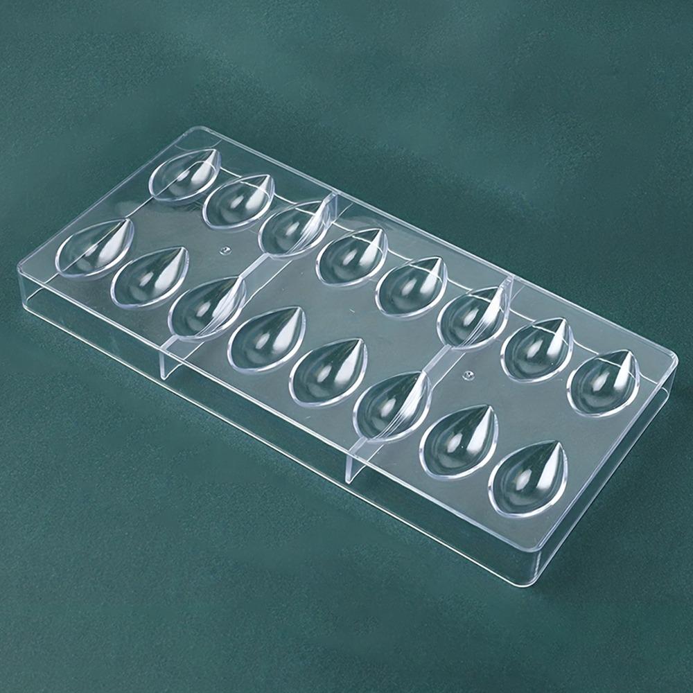 Прозрачные шоколадные формы 3D Candy Mold Выпечка Инструменты Мини-форма для печенья Главная