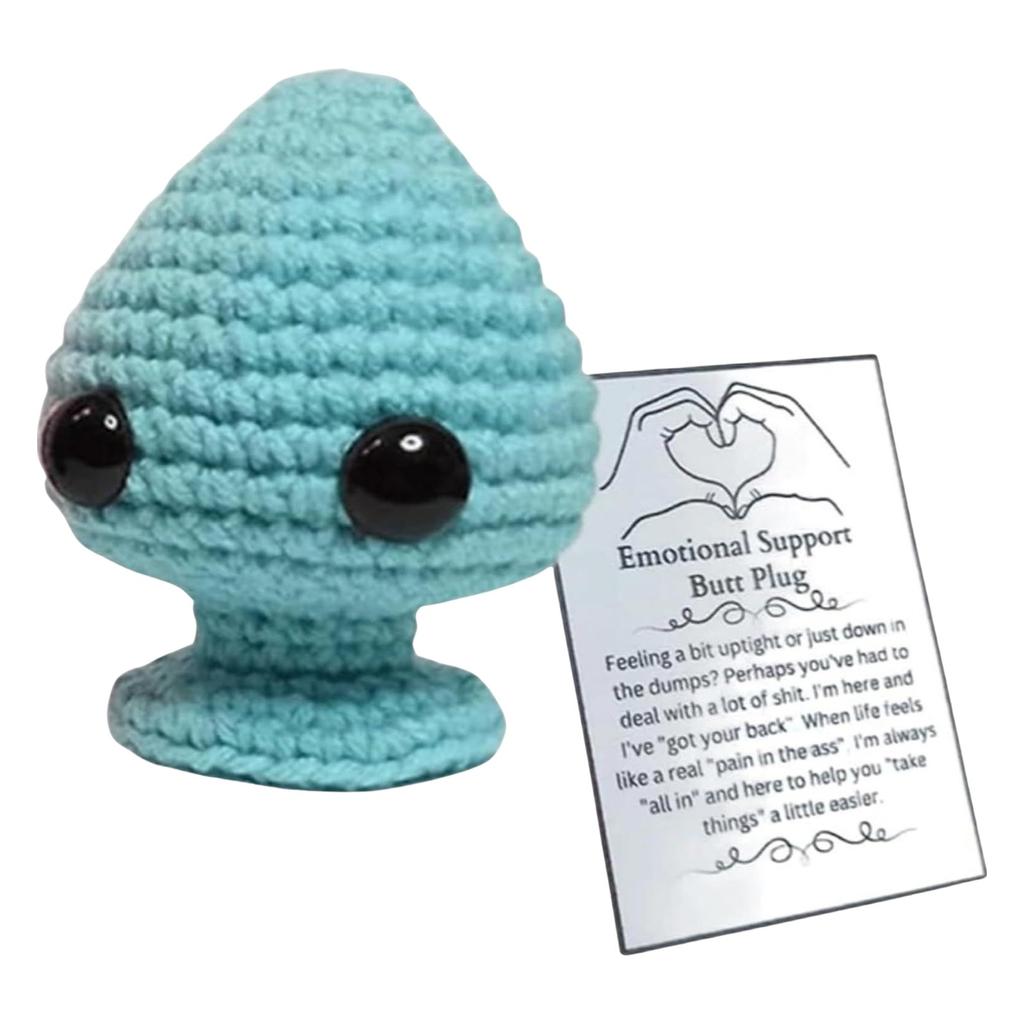 Hand-Crocheted Creative Cartoon Cute Ornament Stress Relief Doll