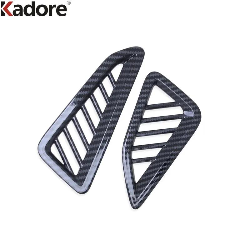 Car Front Upper Air Condition Vent Outlet Cover Trim For Toyota Corolla Cross - 2024 Carbon Fiber Interior Accessories