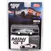 MINI GT Масштаб 164 США. MiJo Toys Лимитированная серия Chevrolet Corvette Z06 2023 (Арктический белый) Погоня за машиной