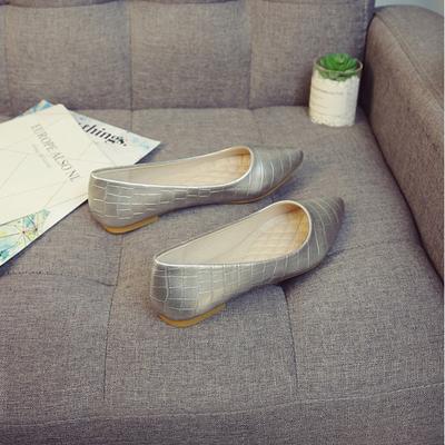 Женская обувь 31-43 2024 года, новые туфли на плоской подошве с острым носком, большого размера, женская рабочая обувь, удобная для работы, без застежек, однотонная