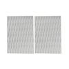 2Pcs Nonslip Traction Pad Deck Grip Tail Pad Surfboard Skimboard Traction Pad for Surfboard Board Kayak Canoes