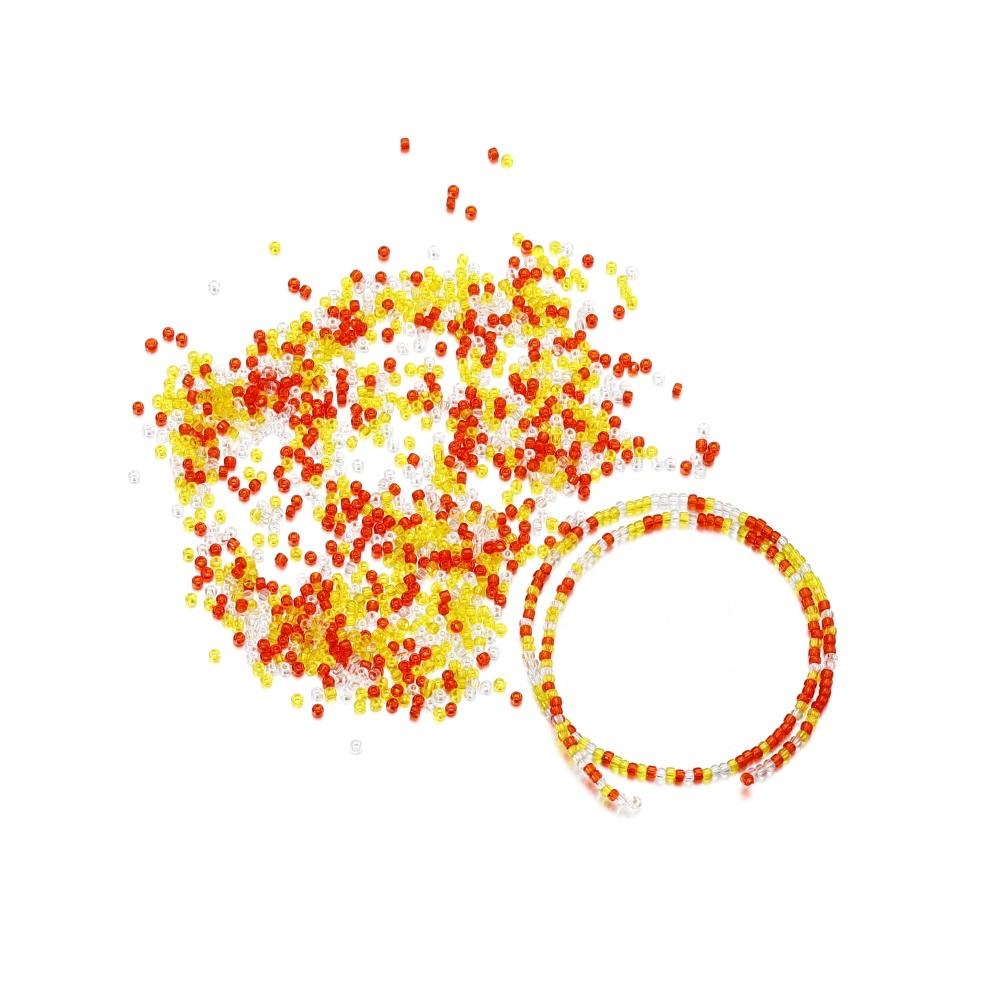 1800 шт./пакет стеклянные бусины чешские стеклянные бусины маленькие круглые свободные бусины браслет серьги для DIY ювелирных изделий аксессуары