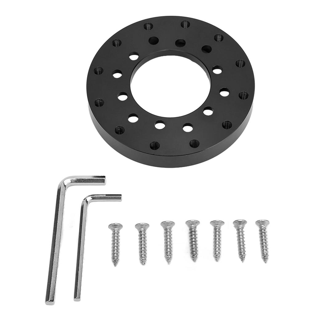 73mm Steering Wheel Adapter Plate Aluminum Alloy Socket Ring for Logitech G25 G27 for Sparco