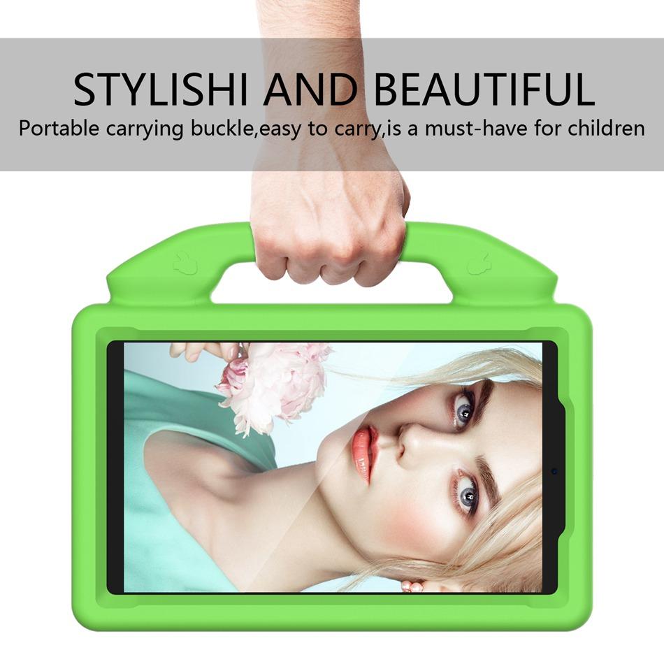 EVA Cover For Samsung Galaxy Tab 4 8.0 T330 T331 Kids Stand Tablet Case For Samsung Tab A 8.0 T380 T385 T387 E 8" T375 T377