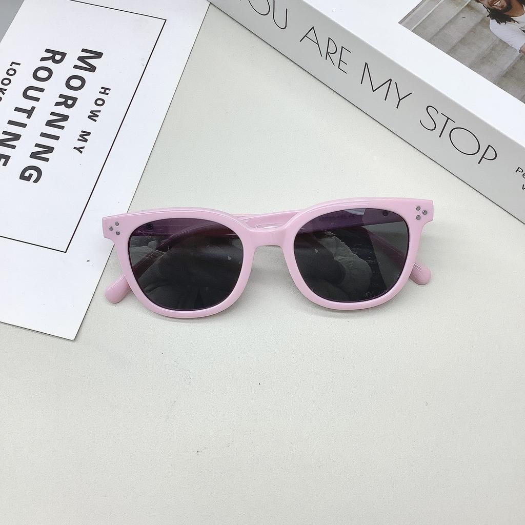 Модные поляризованные солнцезащитные очки для мальчиков и девочек, детские силиконовые солнцезащитные очки с защитой от ультрафиолета, модные уличные повседневные солнцезащитные очки