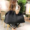 Nylon Mesh Bag Large Capacity Women's New Casual Shoulder Bag Big Luggage Bag Trend Large Zipper Crossbody Bag Short Distance Travel Bag