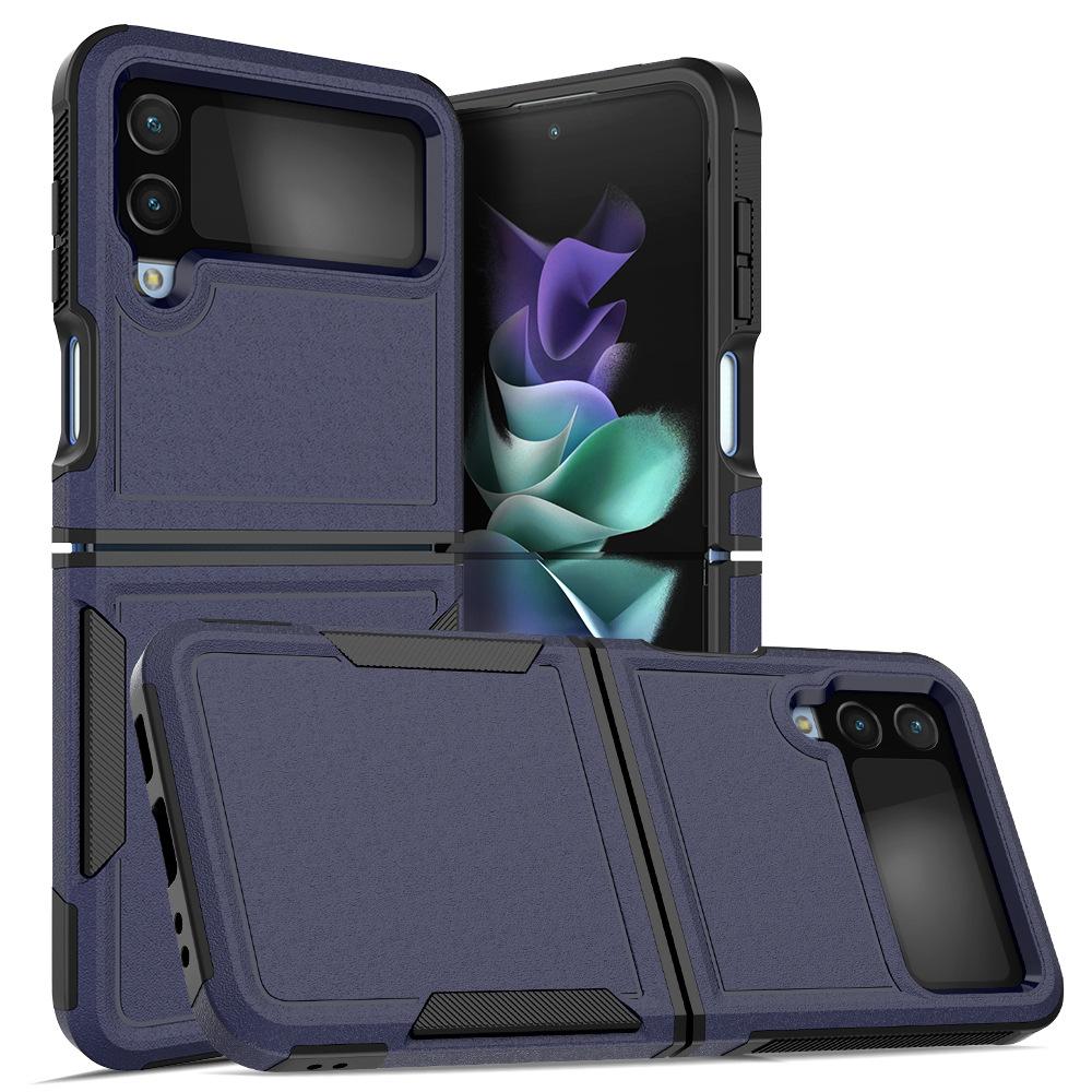 Применимо к Samsung Sam Z Flip7 складной экранный мобильный телефон чехол набор парус матовый противоударный ПК + ТПУ защитный чехол