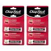 Chapstick Lip Care Moisturizing/Care Lip Balm, Classic Cherry, 4g, 4 Pieces