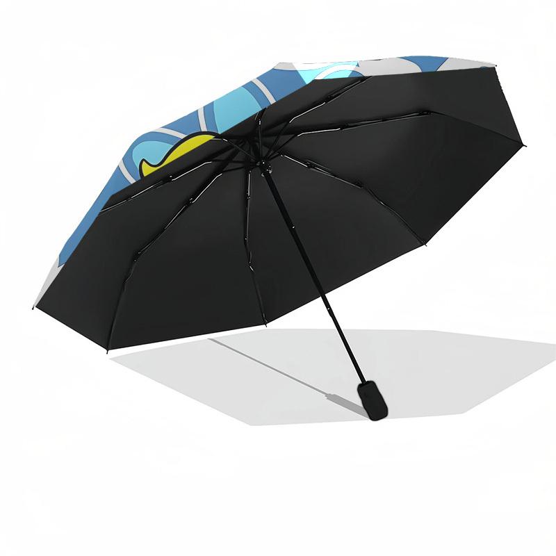 Bubbles, Powerpuff Girls Automatic Opening and Closing, 8 rib Structure Portable Umbrella, Suitable for Men and Women in All Seasons Perfec