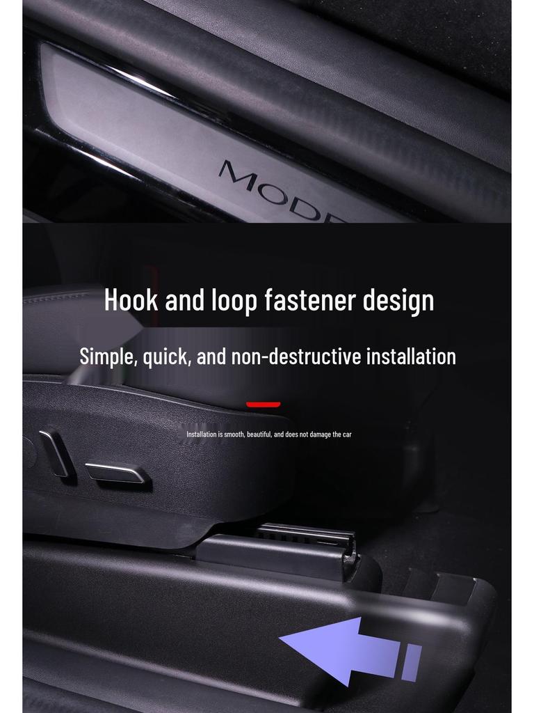 Защита от пинков на заднее сиденье Model Y для улучшения интерьера