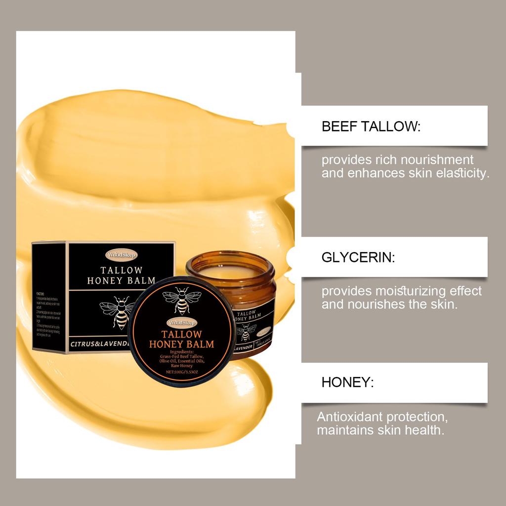 Beef & Honey Moisturizing Cream Gentle Moisturizing Moisturizing Dry Skin Lock In Water Refreshing Skin Cream