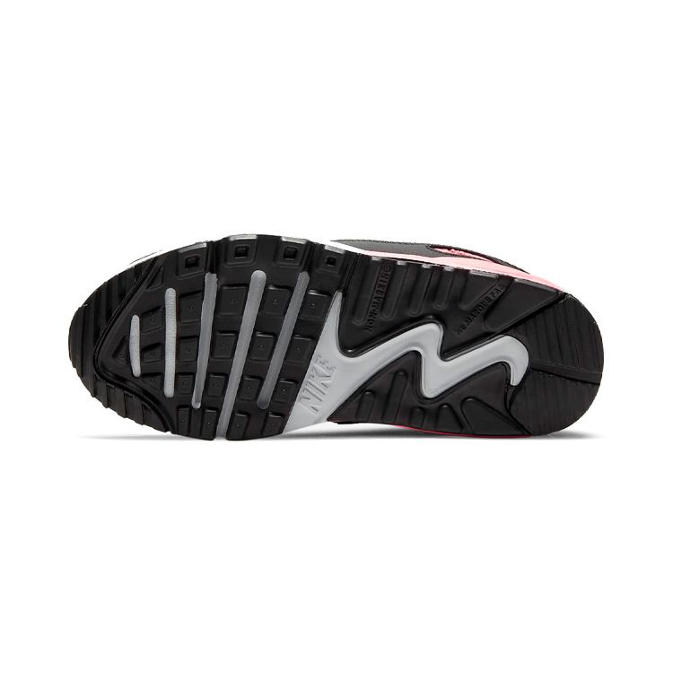 Nike Детские кроссовки Air Max 90 Toggle PS Smoke Grey Sunset Pulse Черный металлик-серебристый CV0064-004