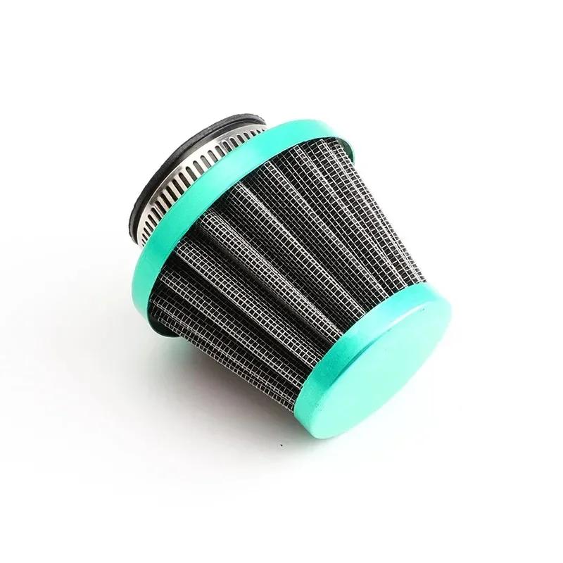 Universal Motorcycle Air Filter 35mm 38mm 42mm 48mm Fit 50cc 110cc 125cc 140cc ATV Scooter Dirt Bike Offroad Pit Bike