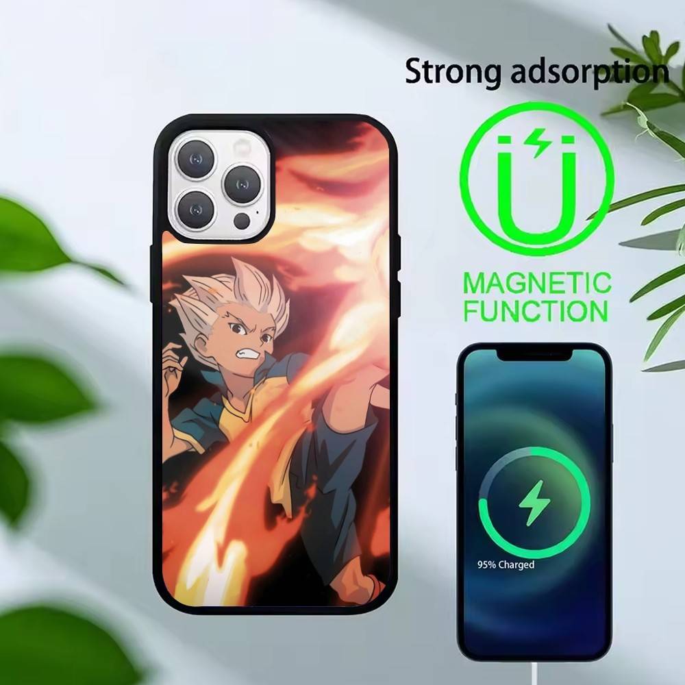 Cool Football InazumaS Eleven 11 Phone Case For iPhone17,16,15,14,13 Plus,Pro Max Magnetic For Magsafe Wireless Charging