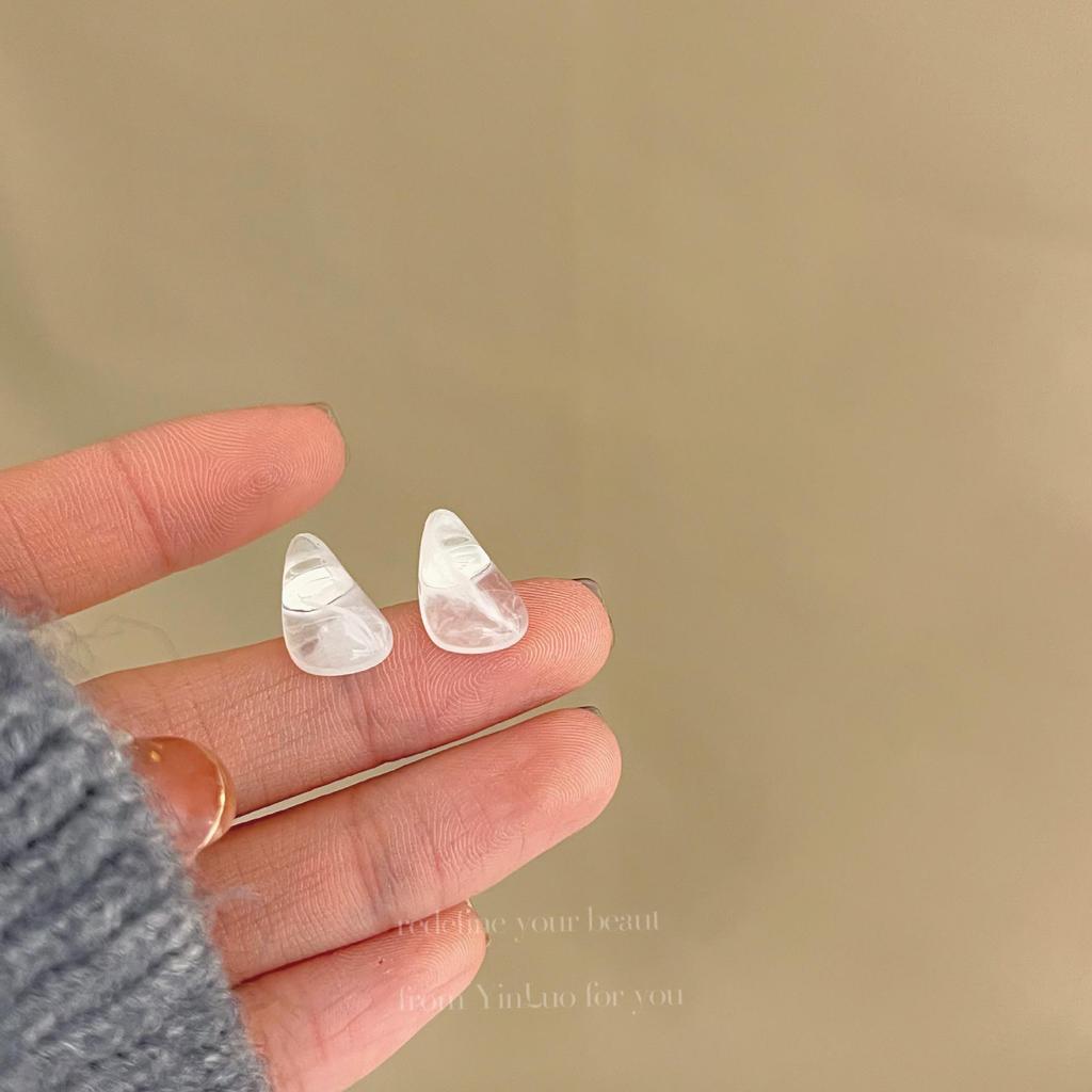 «Серьги-иглы Майяра 925»: "Янтарный жемчуг в стиле ретро для осени/зимы"