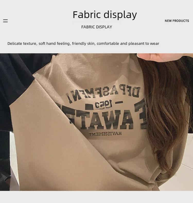 Autumn Maternity Fashion: Casual Two-Piece Loose Long Sleeve T-Shirt Set