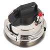 Small Pressure Cooker 304 Stainless Steel Stovetop Pressure Cooker Cookware Pot with Portable Lid