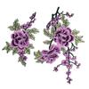 High Quality Sewing Patch Fashion Polyester Embroidery Popular Clothing Accessories Clothes Patches DIY 1PC Flower Applique  Unique