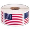 250Pcs/Roll American Flag Stickers Scrapbooking Stationery Labels Decoration