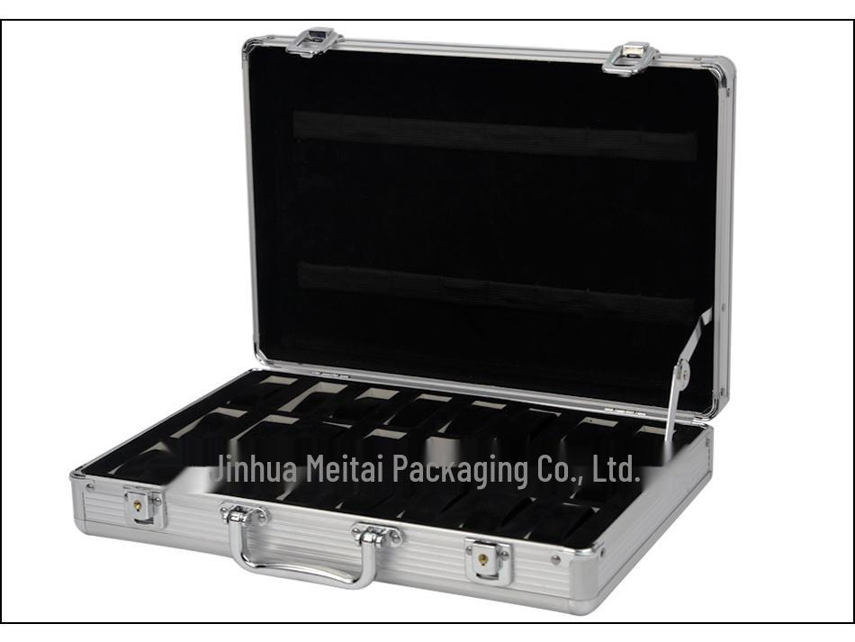 Aluminum Alloy Watch Display Box, 36 Slots