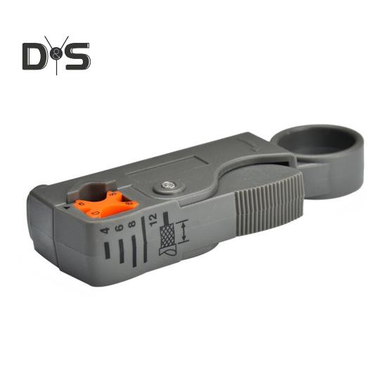 1/2/3 шт. вращающийся коаксиальный коаксиальный кабельный резак с регулируемой глубиной резки компактный дизайн портативный коаксиальный кабельный резак