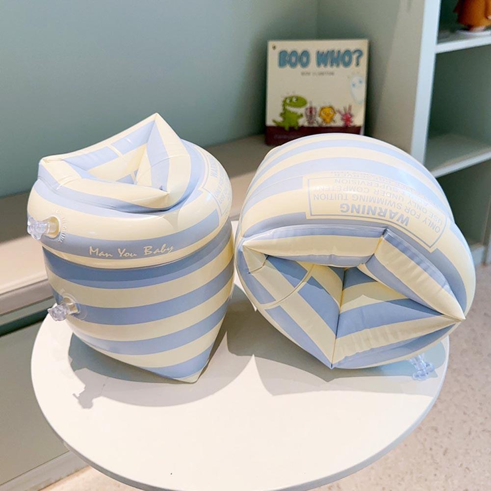 1 пара плавающих нарукавников с круглыми рукавами, двойная воздушная подушка, надувные поплавки для бассейна, ПВХ-печать, для взрослых и детей, плавательное оборудование