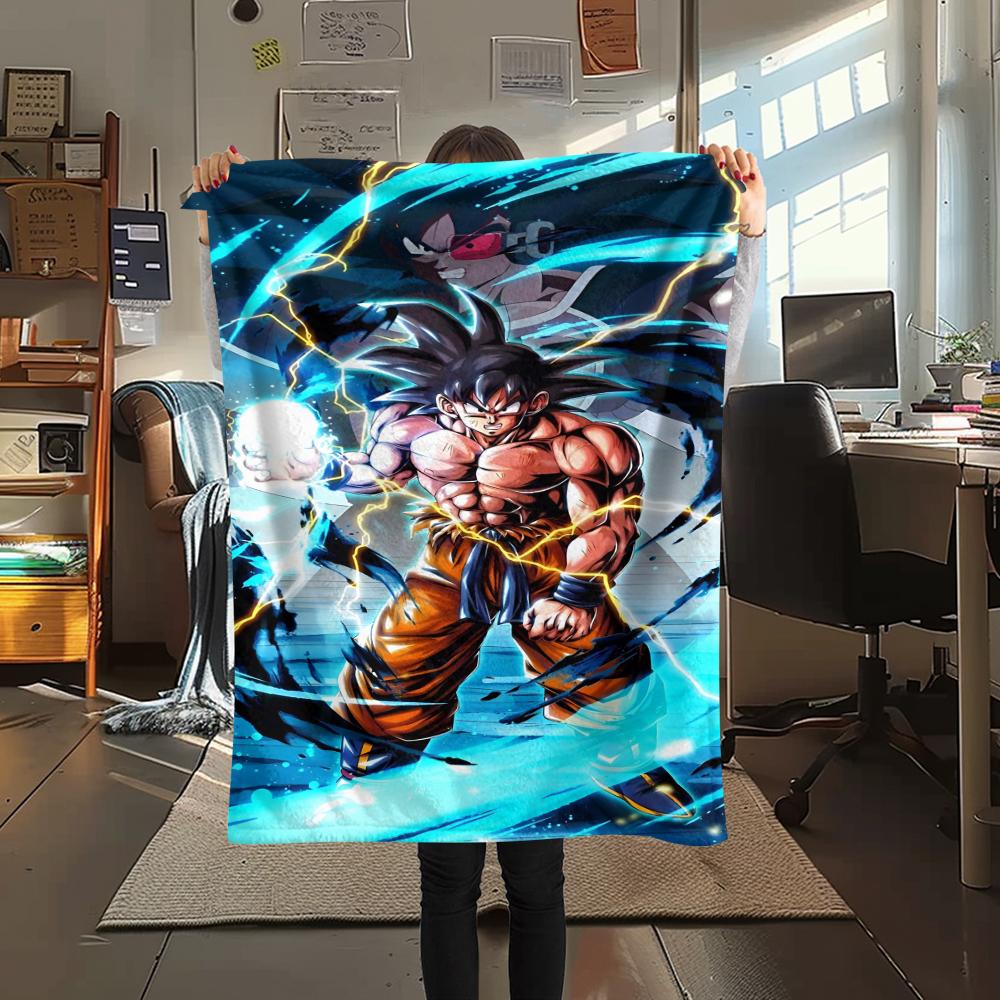 1 шт. Фланелевое одеяло с мультяшным принтом, Высококачественное, Удобное для всех сезонов, Домашний декор, Тепло и комфорт, Идеально для рождественского подарка на день рождения