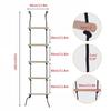 Wooden Children Climbing Rope with Platforms Swing Chair for Kids  Playground Equipment