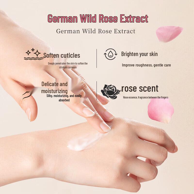 HERBACIN Chamomile & Rose Moisturizing Hand Cream 20ml