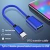 USB C на USB Адаптер Тип C OTG Кабель USB C Штекер