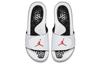 Шлепанцы Air Jordan Hydro 5 'Белый Красный Серебристый' 555501-112
