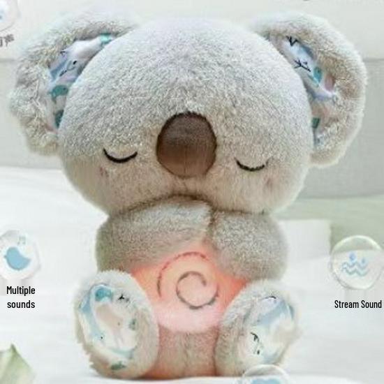 Светящаяся плюшевая игрушка-кролик с клубникой и редисом