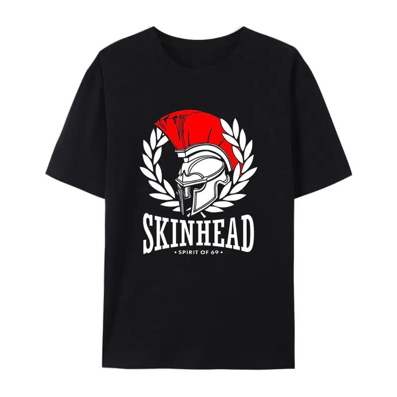 Забавная футболка Skinhead A Way of Life для мужчин и женщин с коротким рукавом, хипстерские графические футболки, модные хип-хоп-топы, мужская одежда
