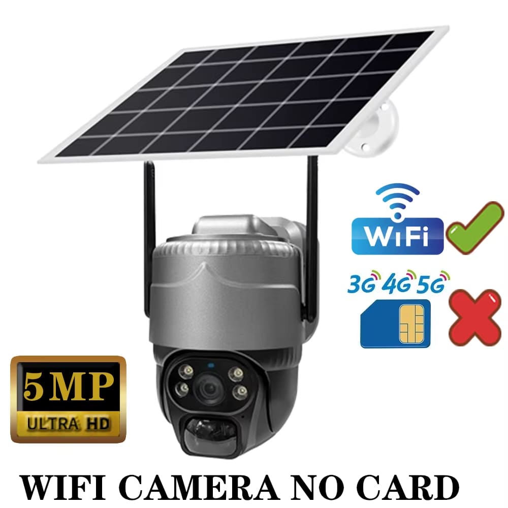 2024 V380 5MP WIFI /4G Камера Солнечная PIR Обнаружение человека Ночное видение Уличная Водонепроницаемая Безопасность Видео IP PTZ Камера Видеонаблюдение Монитор