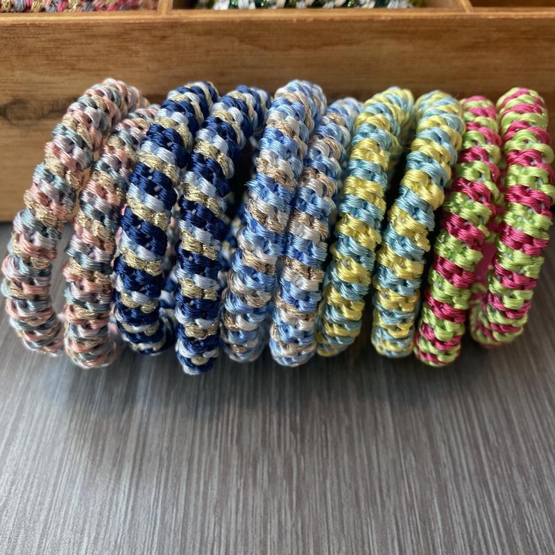 10pcs/set Colorful Knekki Hair Tie for Women Elastic Black Hair Bands Girls Ponytail Holders Hair Rope Gum Knekki Haar Elastiek