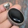 Черный оникс Gemstone Solid 925 Sterling Silver Handmade Wonderful Jewelry Pendant
