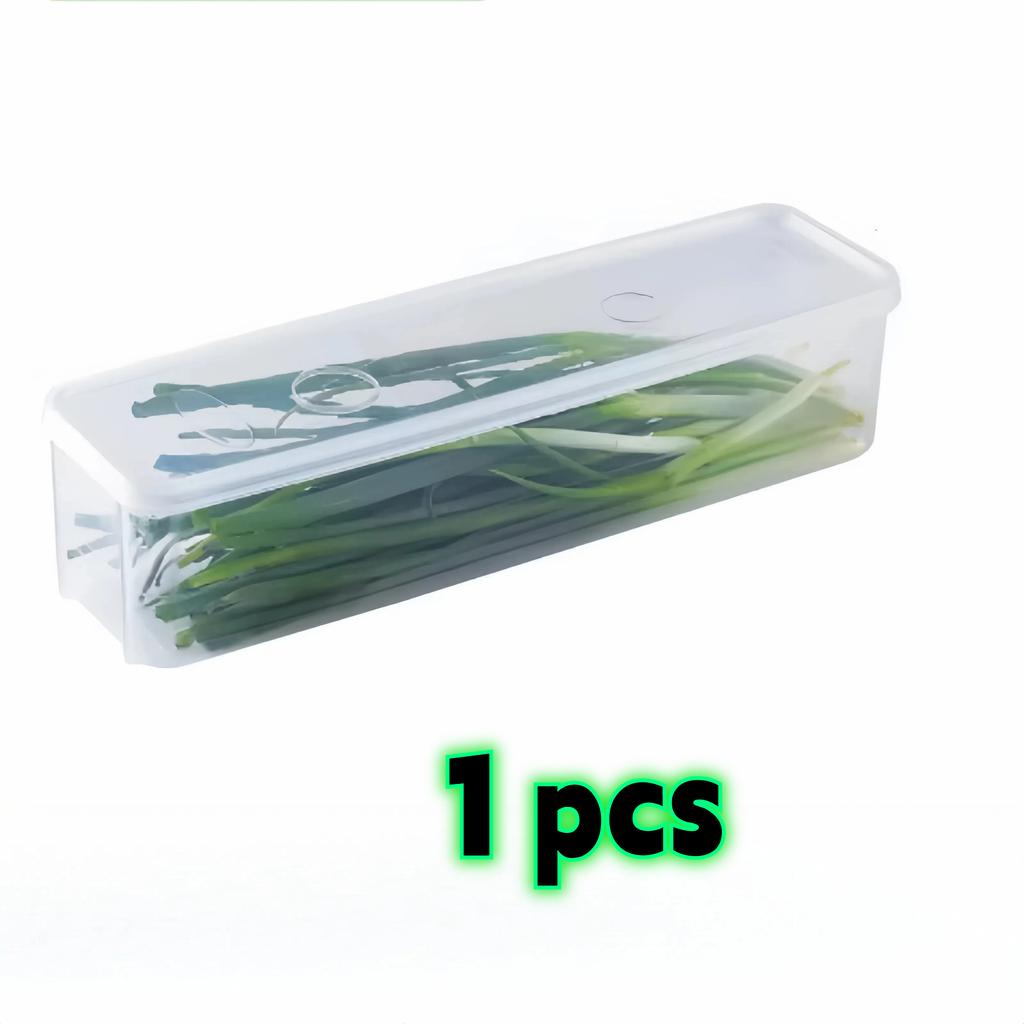 5/3/1-упаковка кухонных длинных прямоугольных контейнеров для хранения продуктов, пластиковые многоразовые коробки-органайзеры для холодильника